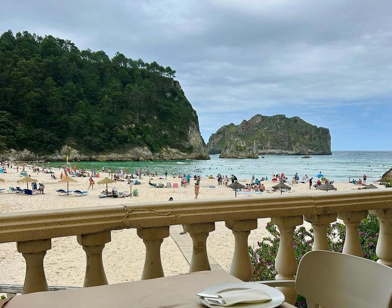 Vistas al mar desde la terraza